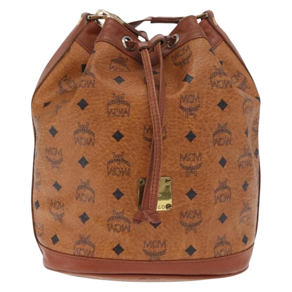 MCM Visetos Canvas and Leather